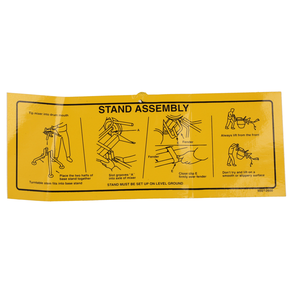 [86] - Decal Stand Assy Mini 150