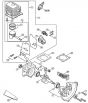 Genuine Stihl KM85 / A - Crankcase, Cylinder