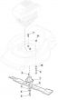 HP46 - 2013-2014 - 299174643/M13 - Mountfield Rotary Mower Blade Diagram