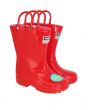 Town & Country Kids Light Up Wellies Red Size 9 - TFW412