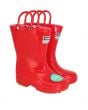 Town & Country Kids Light Up Wellies Red Size 11 - TFW414