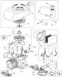 M5010 HP - 2008 - 292501043/MO8 - Mountfield Rotary Mower WBE0701 Engine Diagram