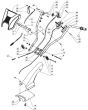 MANOR 40 RG - 2009-2010 - 214010043/MO9 - Mountfield Tiller Handle Diagram