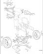 Hayter ST42 Heritage Sweeper Tractor - 151A (151A001001 - 151A099999) - Rear Axle - Rear Frame