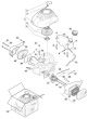 S421R HP - 2014-2018 - 299434043/M14 - Mountfield Rotary Mower RSCT100 Engine Diagram