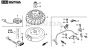 HP42 H - 2016-2017 - 295441038/BQ - Mountfield Rotary Mower Flywheel GCV160A0 S4 GB SD Diagram