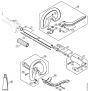 Genuine Stihl KM56 RC-E / N - Drive tube assembly, Loop handle KM 56 RC