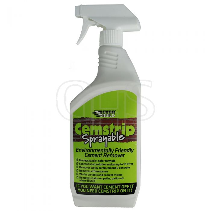 Genuine Cemstrip Concrete & Cement Remover, 1 Litre Spray Bottle
