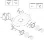 MTF 4820 HP - 2013-2014 - 299481023/MTF - Mountfield Rotary Mower Deck Diagram