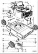 Hayter Hayterette Professional - 038 (038-268819 - 038-999999) - Mainframe Assembly - (Main)