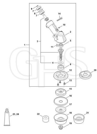 Genuine Stihl FS260 C-E / S - Gear Head FS 260