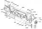 Qualcast Classic Petrol 43S - F016306203 - Cutter Assembly