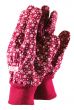 Town & Country Cotton Grip Gloves Red Medium - TGL124M