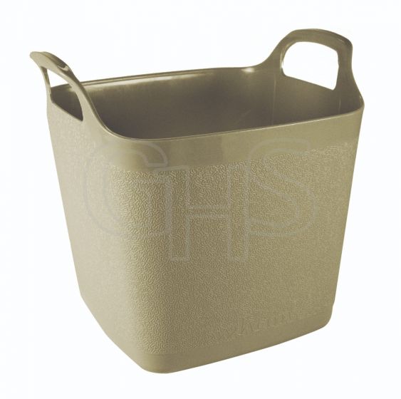 Town & Country 15L Square Flexi-Tub Sage Green - TCG8110