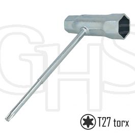 Details about  / Stihl Sparkplug Wrench 12//18mm  /" OAL 6 Torx