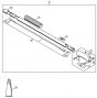 Genuine Stihl KM100 R / Q - Drive tube extension 0.5 m HL-KM 0°, HL-KM 135°, HT-KM, SP-KM