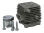 Genuine Stihl HS81R, HS86R Cylinder & Piston Assembly (34mm Bore) - 4237 020 1201