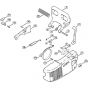 Genuine Stihl 009 / J - Chain brake