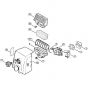 Genuine Stihl 021 / M - Air filter