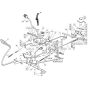 1228H - 2008 - 299991233/M08 - Mountfield Ride On Mower Controls Diagram