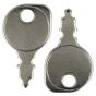 Countax & Westwood Ignition Key, Pack of 2 - 52813000 (Indak) - See Note
