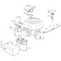 1435H - 2008 - 299964333/BM8 - Mountfield Ride On Mower B&S Engine Diagram