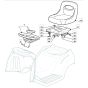 1636H - 2006 - 13-2679-11 - Mountfield Ride On Mower Seat Diagram