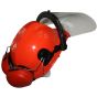 Brushcutter Safety Helmet With Clear Visor