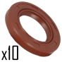 Honda GX140, GX160 Crankshaft Oil Seals, Pack of 10