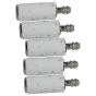 Universal Fitment Porex Fuel Filter, Pack of 5