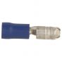 Bullet Connectors (5mm Blue Insulated Male Terminals) - Pack of 100