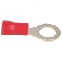 Ring Terminals (6mm Red Insulated) - Pack of 100