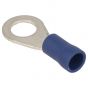 Ring Terminals (6mm Blue Insulated) - Pack of 100
