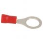 Ring Terminals (8mm Red Insulated) - Pack of 100