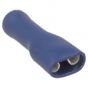 Female Spade Connector (6.3mm Blue), Pack of 100