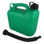 Fuel Can With Flexible Spout, 5 Litres (Green)