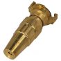 Geka Style 1" Quick Release Nozzle, Brass