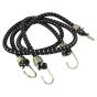 36" Bungee Cord With Hook Clips On Both Ends - Pack of 2