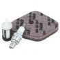 Stihl FS130, HL95, KM100 Service Kit (Air Filter, Fuel Filter, Spark Plug)