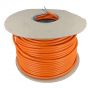 2 Core - 1.0mm x 100 Metres Orange Flexible Cable 10 Amp