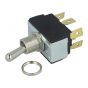 Toggle Switch DPDT 15A Panel Mount 110v to 240v Converting
