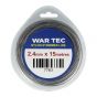 WAR TEC 2.4mm x 15m Strimmer Line (Round)