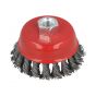 Twist Knot Wire Cup Brush (85mm)                  
