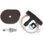 Stihl FS40, HT56, KM56 Service Kit (Filters, Plug, Starter Handle & Rope)