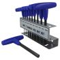 10 Piece T-Handle Hex Key Set (Metric) In Stand