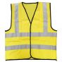 High-Visibility Yellow Waistcoat - Size XXL