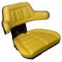 PVC Seat With Wrap Around Arm & Rear Suspension (Yellow)