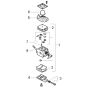 McCulloch CABRIO PLUS 497 B PREFIX 02 - 2007-01 - Carburettor (1) Parts Diagram