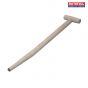 Faithfull Ash T Handle Bent Taper 71cm (28in) - AT28BT