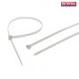 Heavy-Duty Cable Ties White 600mm x 9mm Pack of 10